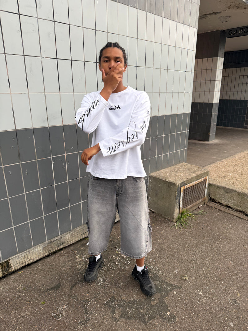 LONGSLEEVE - BEASTRA BLANC