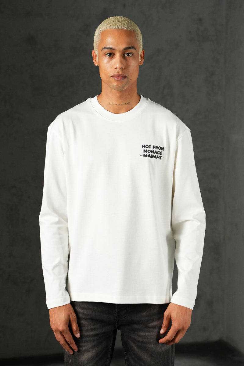 LONGSLEEVE - NOT FROM MONACO MADAME