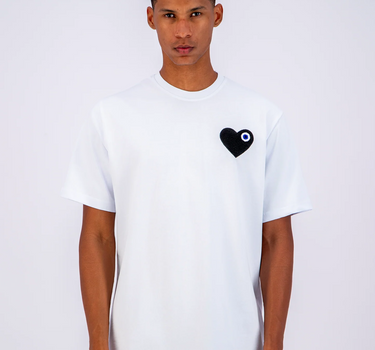 TEE-SHIRT BABY WHITE - COEUR BLACK