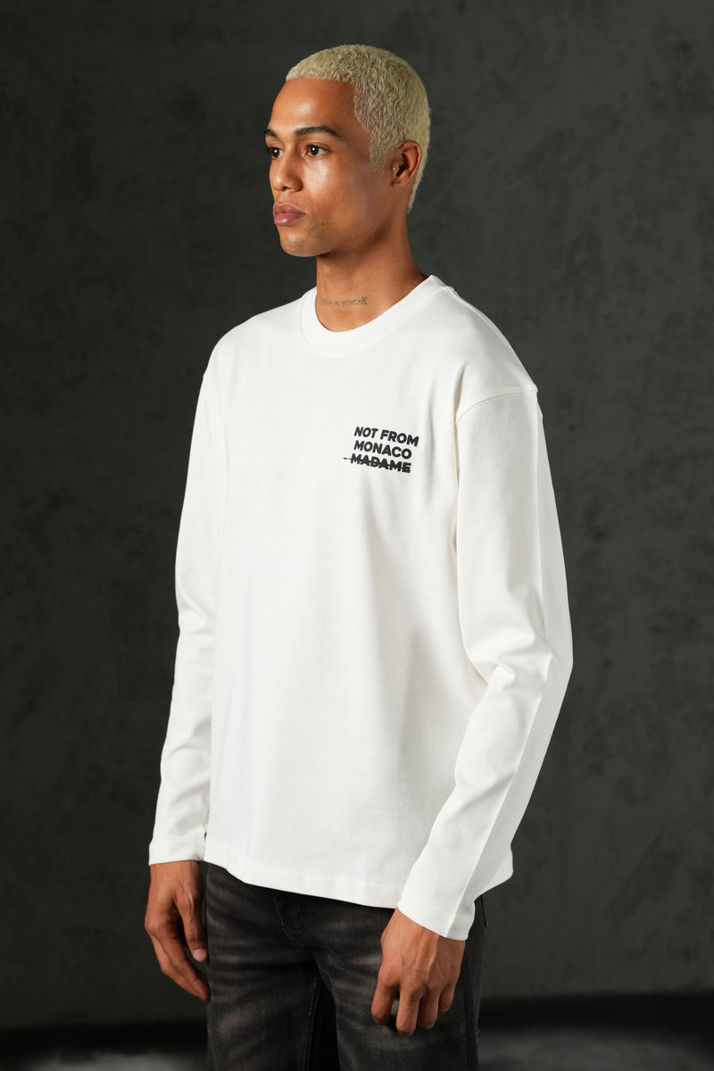 LONGSLEEVE - NOT FROM MONACO MADAME