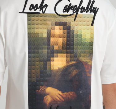 T-SHIRT MONA LISA - WHITE