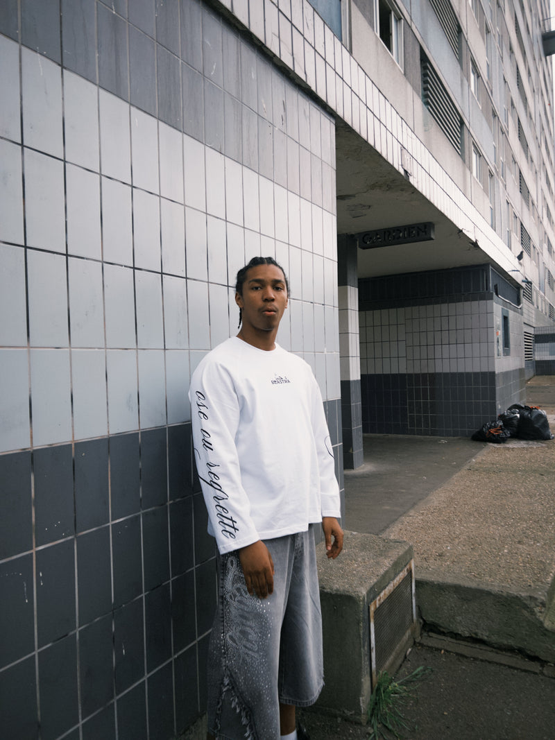 LONGSLEEVE - BEASTRA BLANC