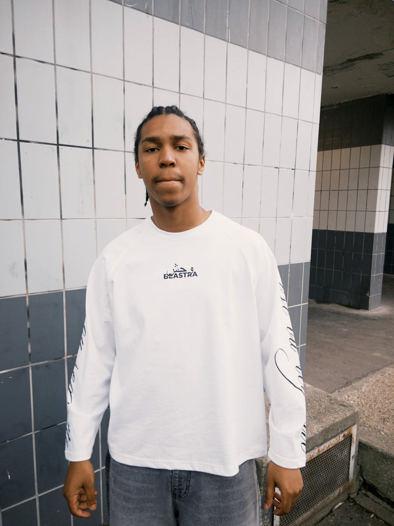 LONGSLEEVE - BEASTRA BLANC