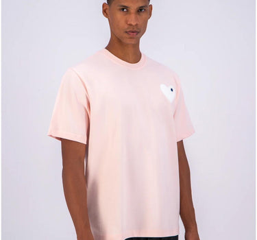 TEE-BABY PINK - COEUR WHITE