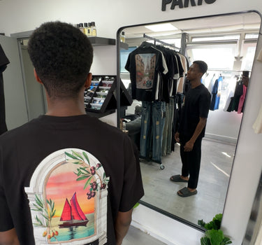 TEE-SHIRT - ONLY GOOD VIBES BLACK