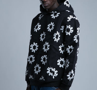 Sweat CATCH - FLOWER BLACK