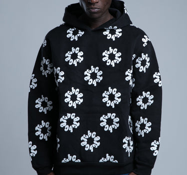 Sweat CATCH - FLOWER BLACK